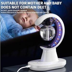 3 in 1 Air Humidifier with Mist Fan Led Night Light USB Rechargeable